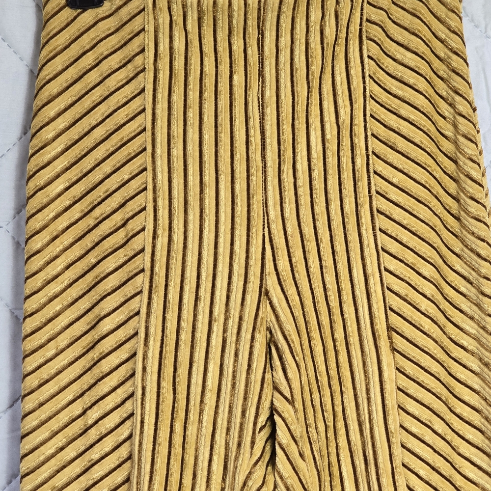FP Movement by Free People Yellow Striped Flare Pants - Picture 2 of 12